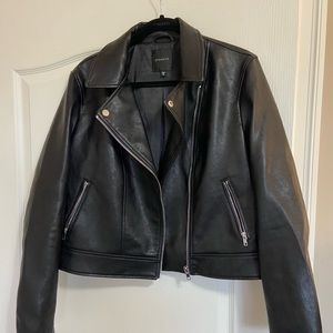 Dynamite Faux Leather Jacket